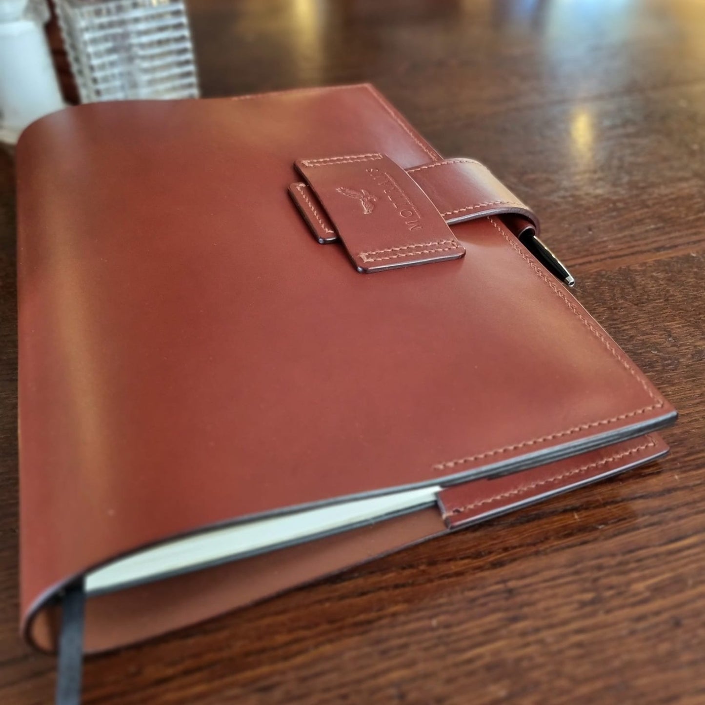 The Noble Scribbler - A5 Leather Notebook Diary